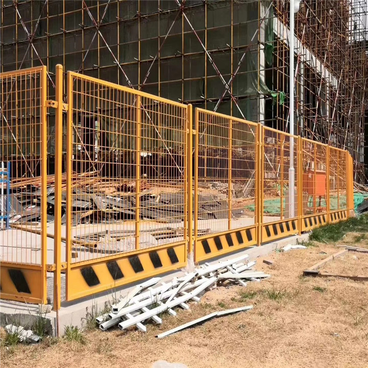 建筑工地基坑临边防护  临边防护网  基坑防护定制