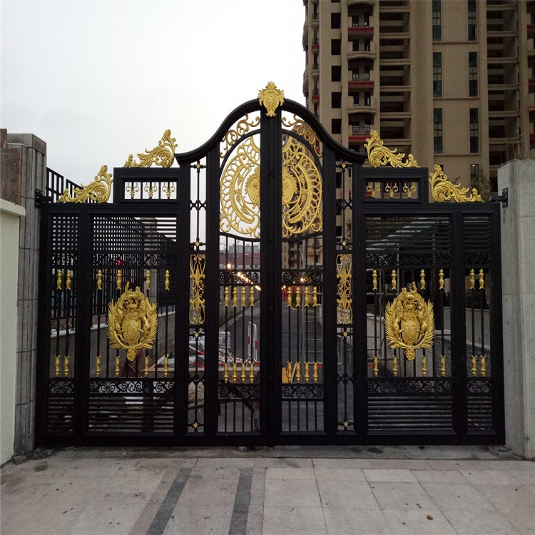 临沂铝艺大门  庭院门 铝艺小门