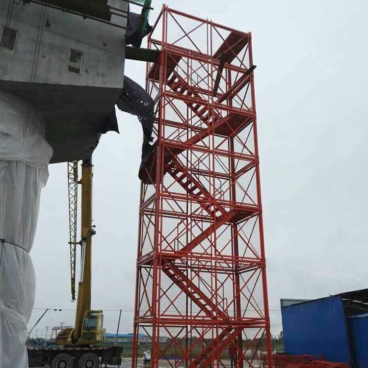 安全梯笼 建筑安全梯笼 桥梁施工梯笼 利科建筑供应
