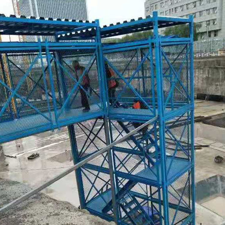 长期供应 地铁桥梁安全梯笼 框架式梯笼 基坑安全梯笼 欢迎订购