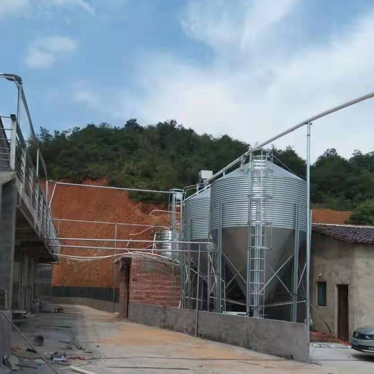 养殖储存设备料仓厂家出售 山东青州养殖储存设备料仓欢迎来电