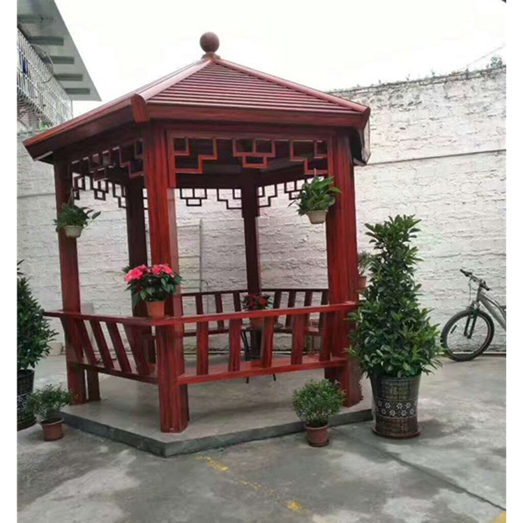 铝艺凉亭 铝合金仿古凉亭  中式凉亭定制