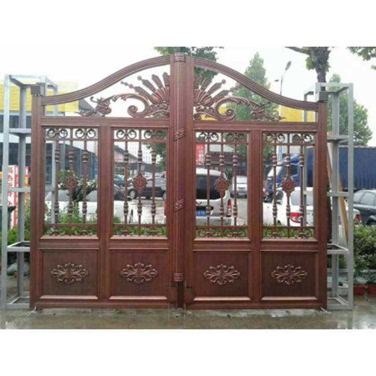 青州铝艺小门  庭院大门  铝合金门