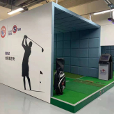 休闲高尔夫模拟器 室内高尔夫练习器 北京迈哈沃