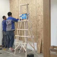 墙板背景墙轻奢竹木纤维免基材5mm质感饰面