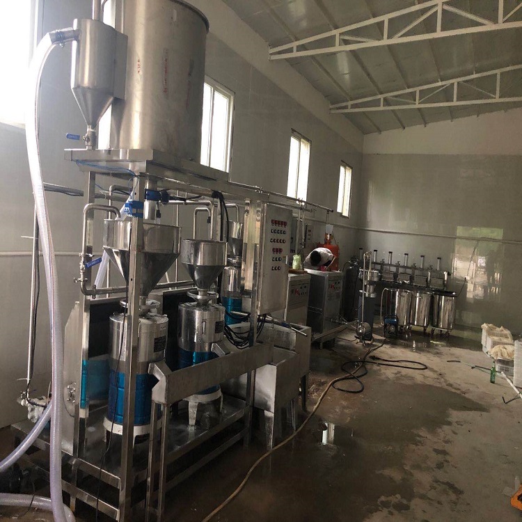 金迪  全自动三联磨浆机组报价 上门服务，免费教学