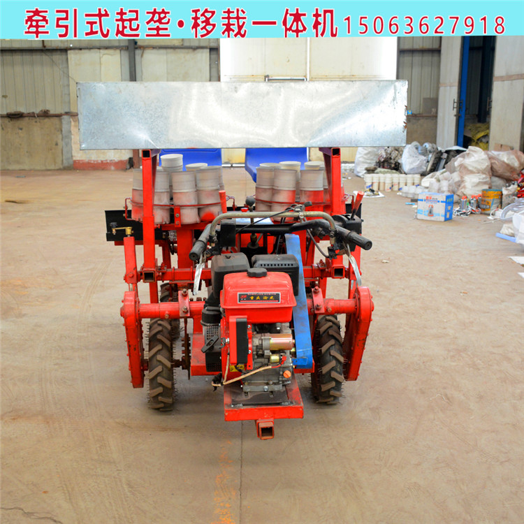 使用方便的两行自走式移栽机报价 蔬菜自走式移栽机价格