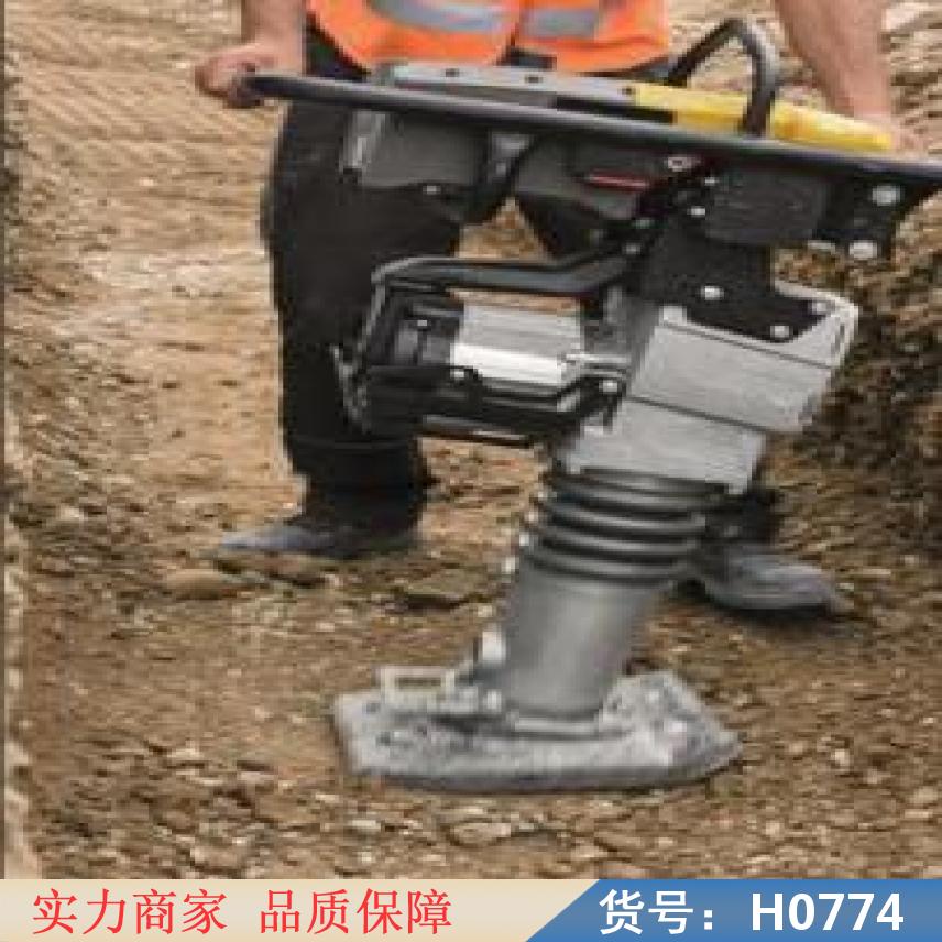润创手扶打夯机 机械打夯机 双向平板夯汽油打夯机货号H0774