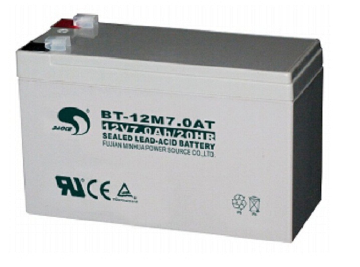 福建赛特蓄电池BT-12M7.0AT 12V7.0AH消防 安防 电梯 应急照明