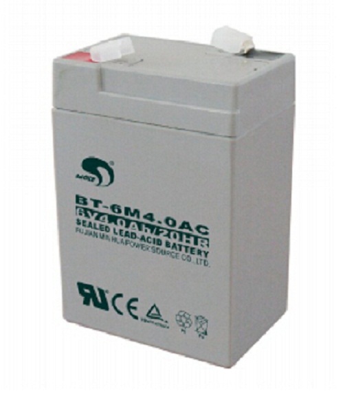 福建赛特蓄电池BT-6M4.0AC 6V4AH电子秤计价秤台秤吊钩秤电池6伏