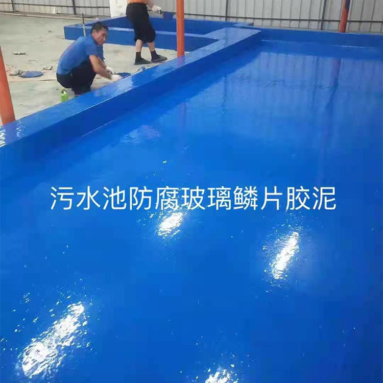 按需定制 污水池防腐玻璃鳞片胶泥 玻璃鳞片胶泥 鳞片防腐施工厂家 生产出售