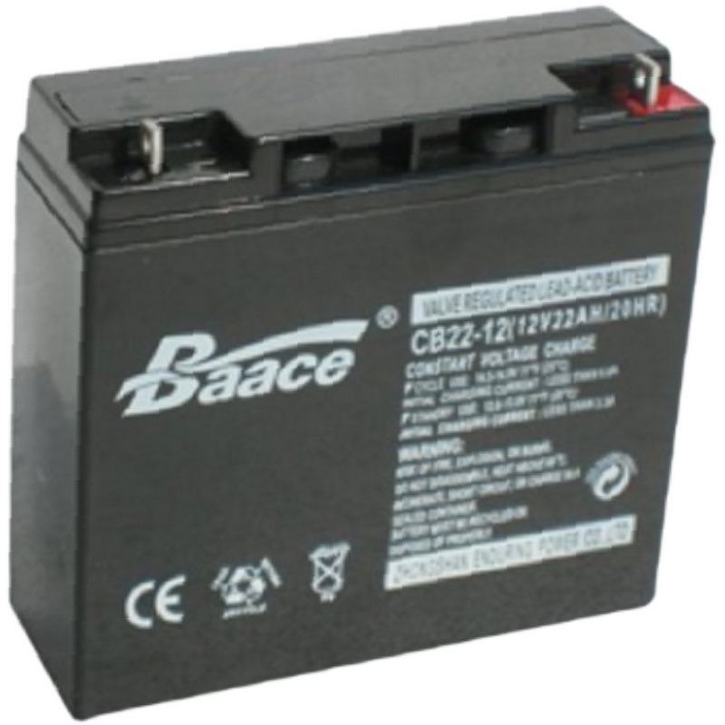 恒力蓄电池CB22-12 12V22AH铅酸免维护 不断电应急发电 UPS直流屏太阳能 电力配电柜用