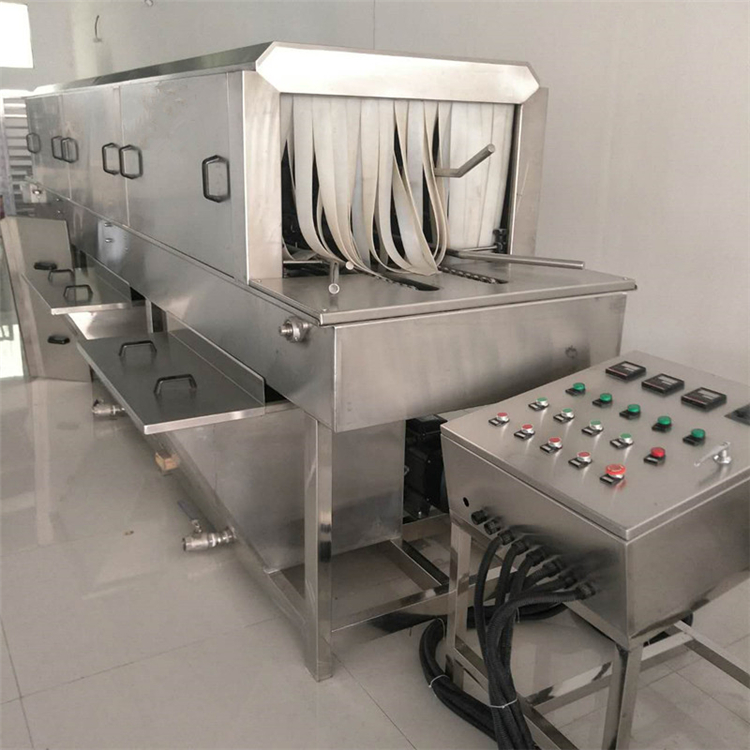 食品周转筐清洗机销售商  支持定制  不锈钢塑胶筐清洗机