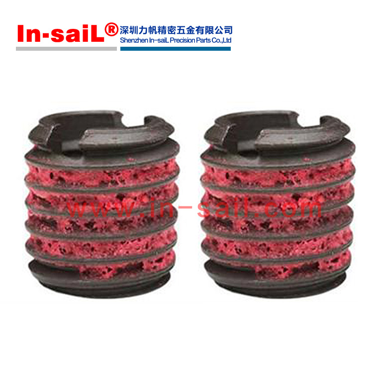 HONOBLE EZ-LOK涂胶螺套 碳钢发黑涂胶螺套 高强度螺套 来图定制
