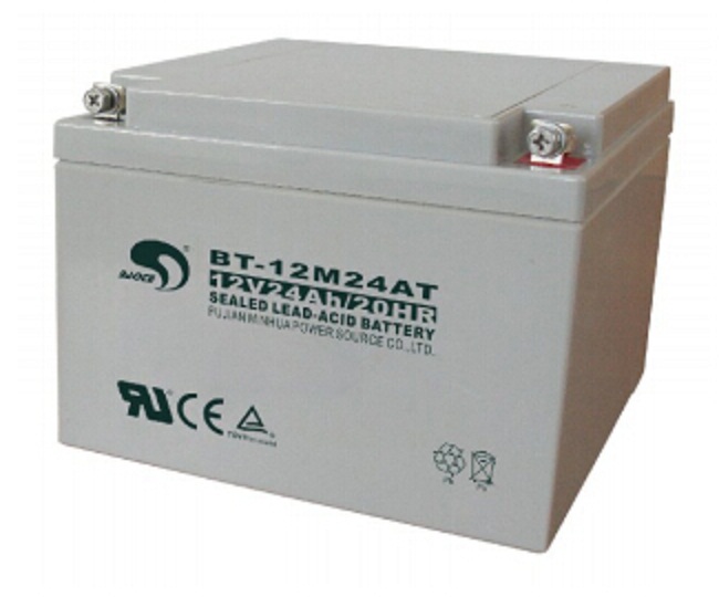 福建赛特蓄电池BT-12M24AT 12V24AH消防主机UPS备用电源
