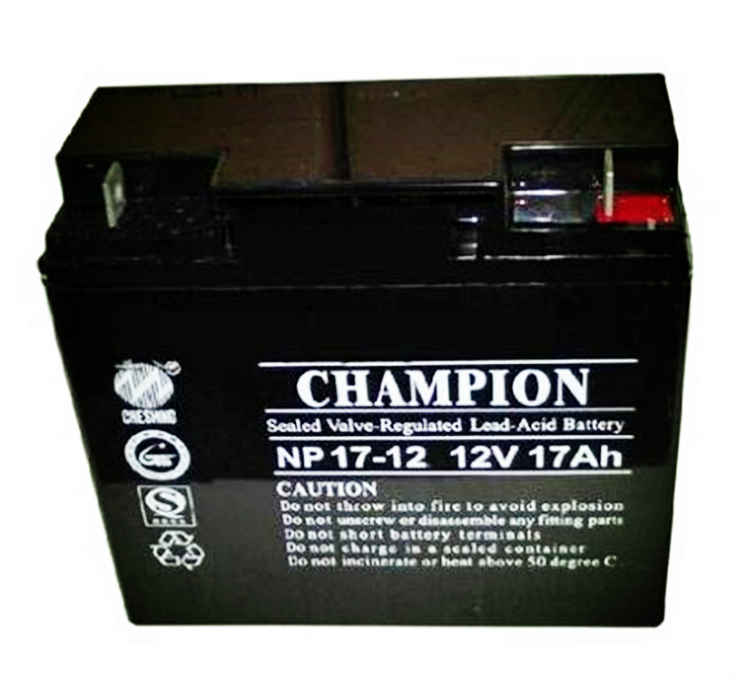 Guan军蓄电池NP17-12 12V17AHups电源 应急照明 电梯 铅酸免维护信号塔 包邮