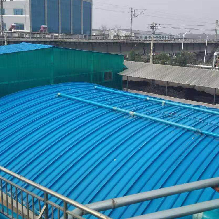 弧形污水池盖板 玻璃钢集气罩 玻璃钢污水池盖板集气罩