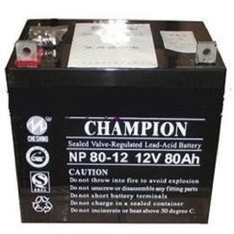 Guan军蓄电池NP80-12 12V80AH太阳能 路灯EPS电力UPS铅酸免维护 包邮