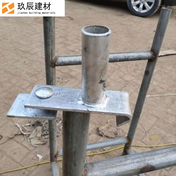 厂家现货 工字钢活动定位桩 立杆定位桩 移动定位桩可定制 玖辰建材