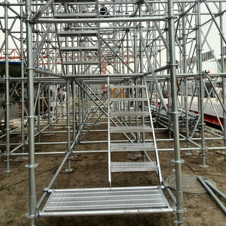 成都安全爬梯 厂家直销 成都桥梁施工爬梯 安全人行梯 建材施工脚手架