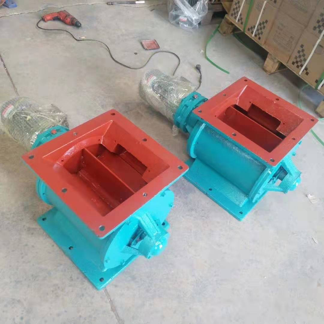 除尘配件卸料器厂家 链条星型卸料器 圆形卸灰阀卸料器