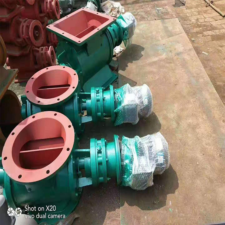 批发星型卸料器厂家 不锈钢圆口方口卸料器 高温星型卸灰阀