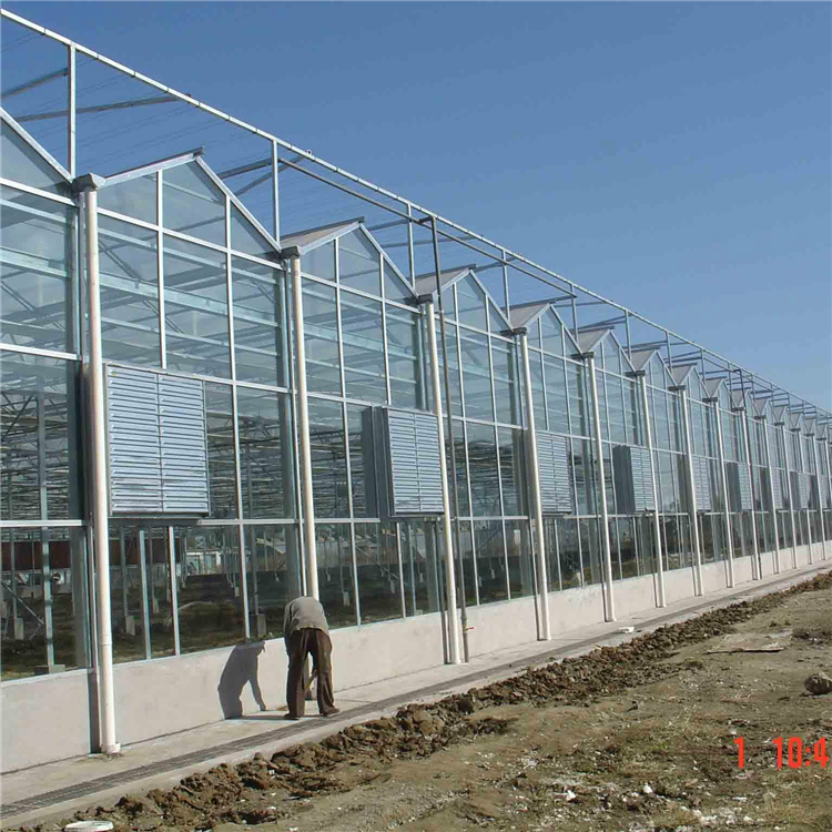 华工  玻璃温室承建商  立体玻璃温室  采光面积大，光照均匀