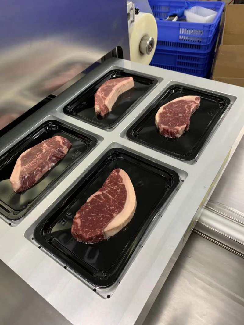 猪肉 羊肉 牛肉真空贴体皮肤包装盒法式羊排贴体包装 海鲜产品真空贴体皮肤包装膜  厂家定制