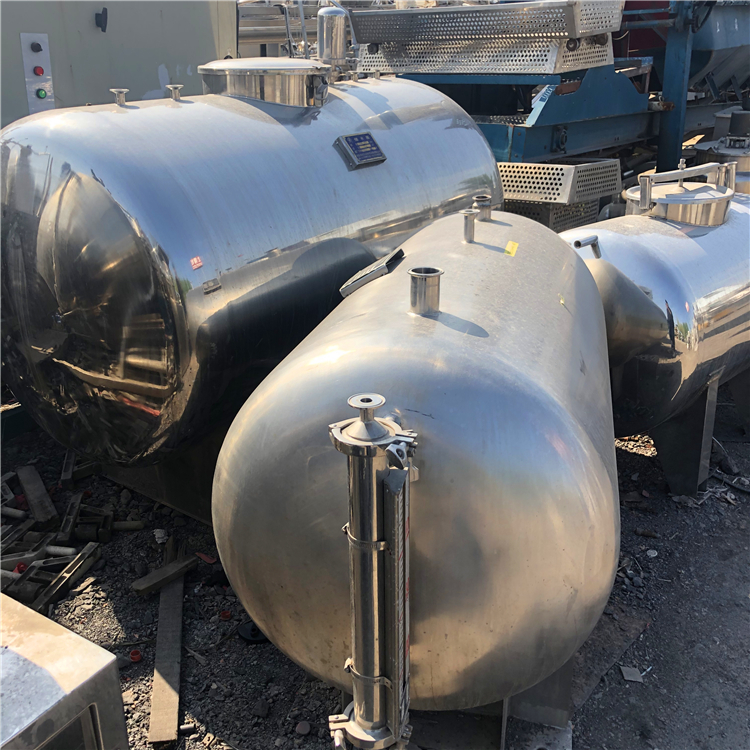 二手不锈钢小型卧式储罐 500L 加工各种储罐