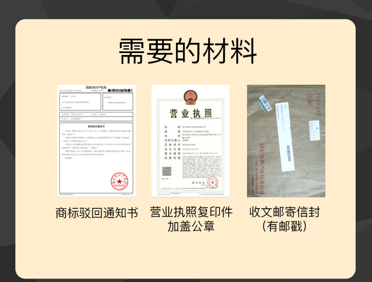 代理注册商标