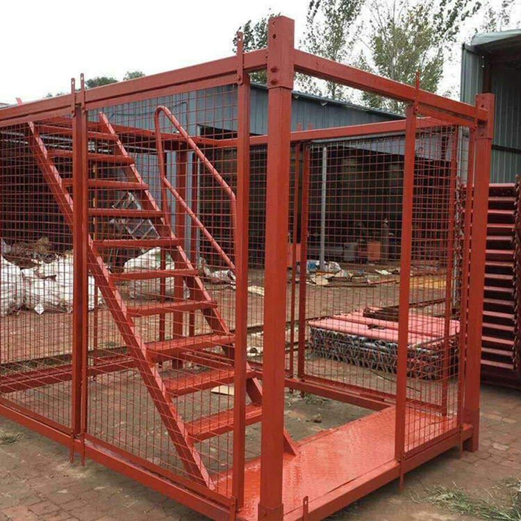 安全梯笼 建筑厢式安全梯笼 加重型安全梯笼 可定制