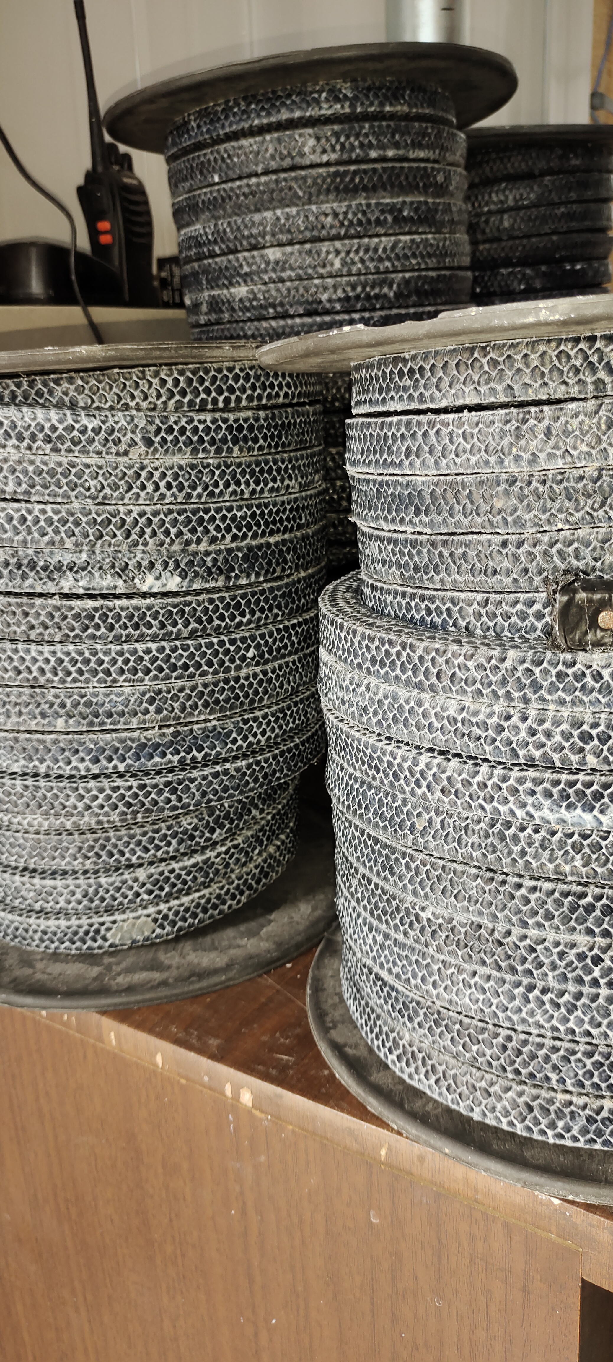 江苏预氧丝碳纤维盘根60*60碳素盘根碳素纤维盘根