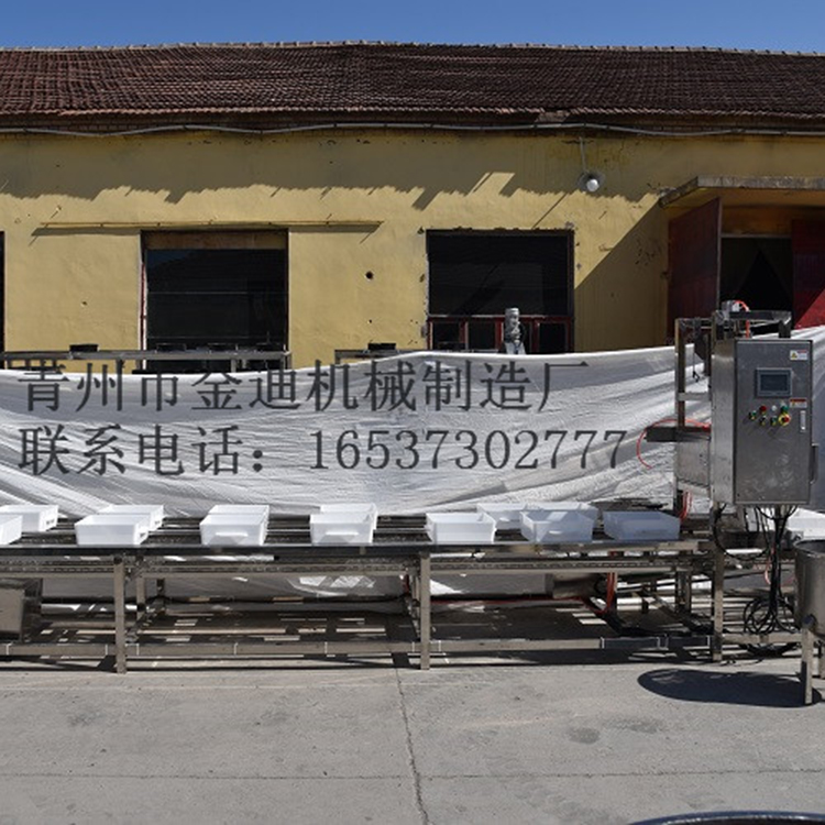 山东金迪嫩豆腐生产线  嫩豆腐生产线定制  外形雅观，耐用