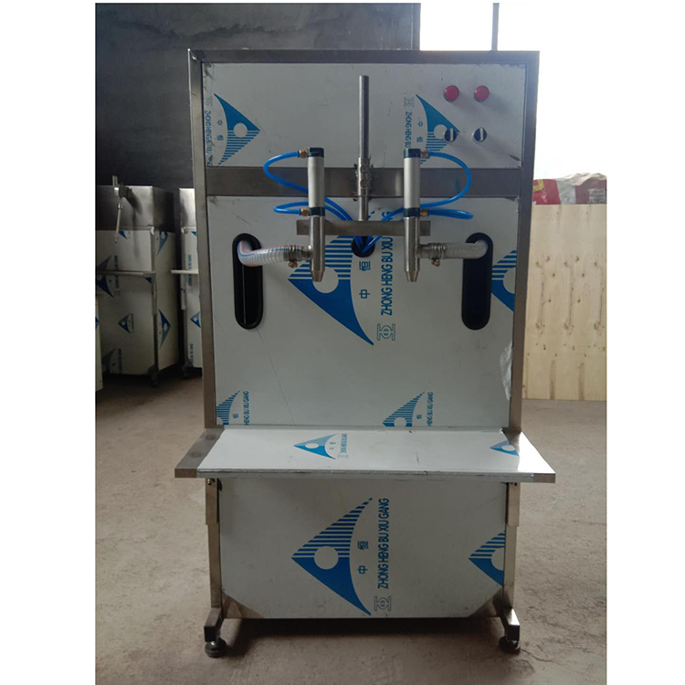 半自动2头润滑油灌装机-液体肥料灌装机 半自动2头灌装机报价