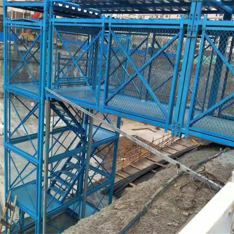 厂家一站式采购 箱式安全爬梯 组合式安全梯笼 厂家供应各种型号 现货