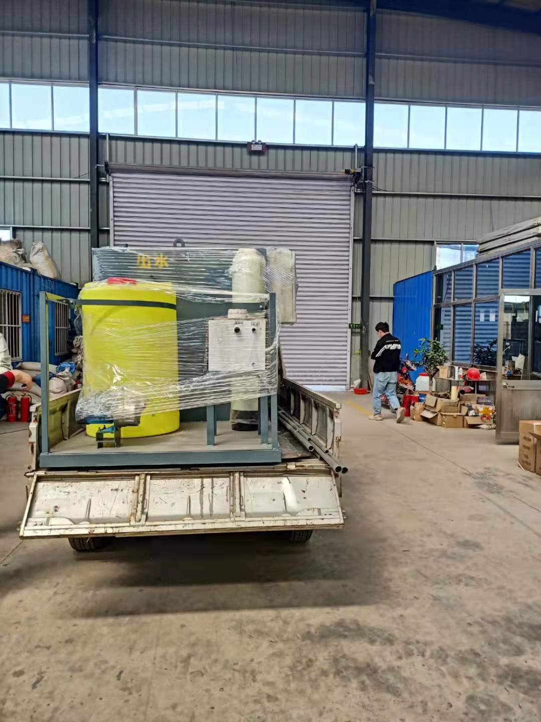 英创 海鲜污水处理设备 气浮机价格