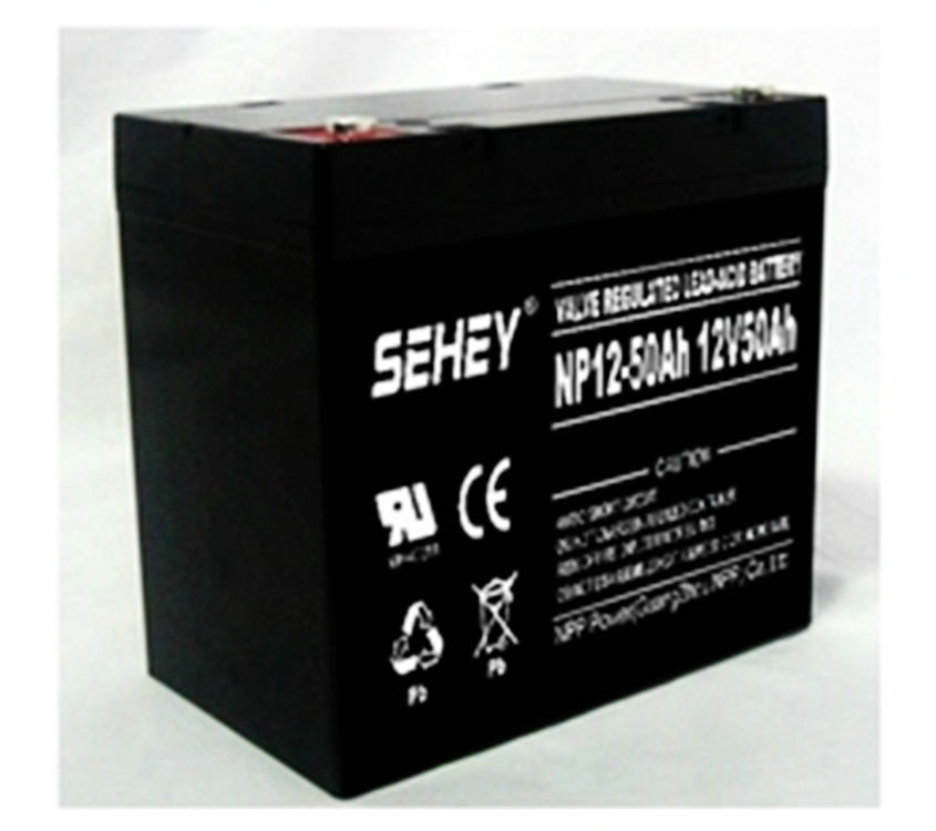 SEHEY西力蓄电池NP12-50 12V50AH阀控密封式UPS直流屏 太阳能 路灯 电力 逆变器