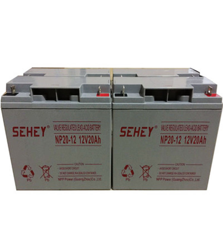 SEHEY西力蓄电池12V20AH NP20-12 应急照明 计算机设备直流屏 信号塔UPS内置电池