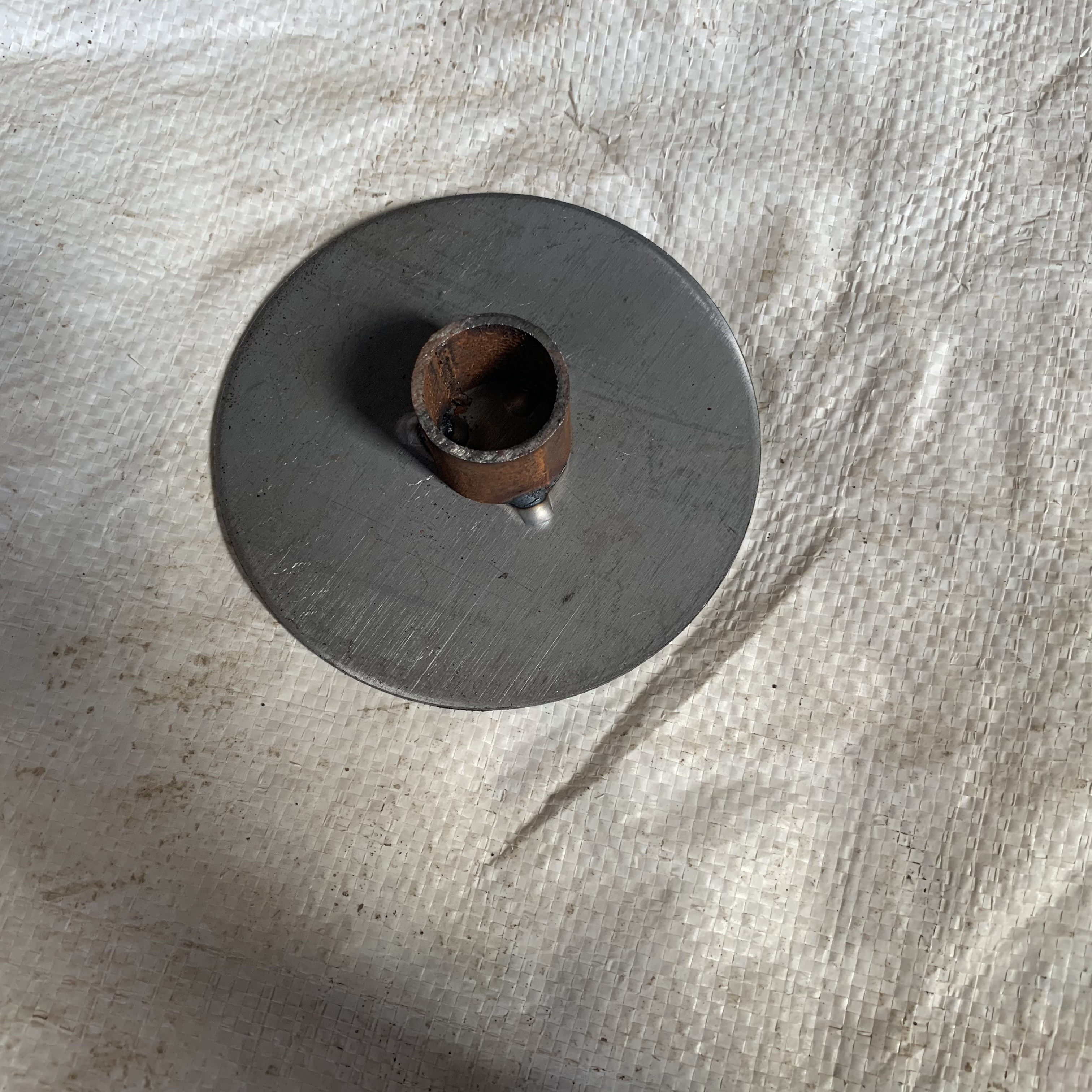  脚手架钢管底座 建筑钢管底座 固定底座 现货供应