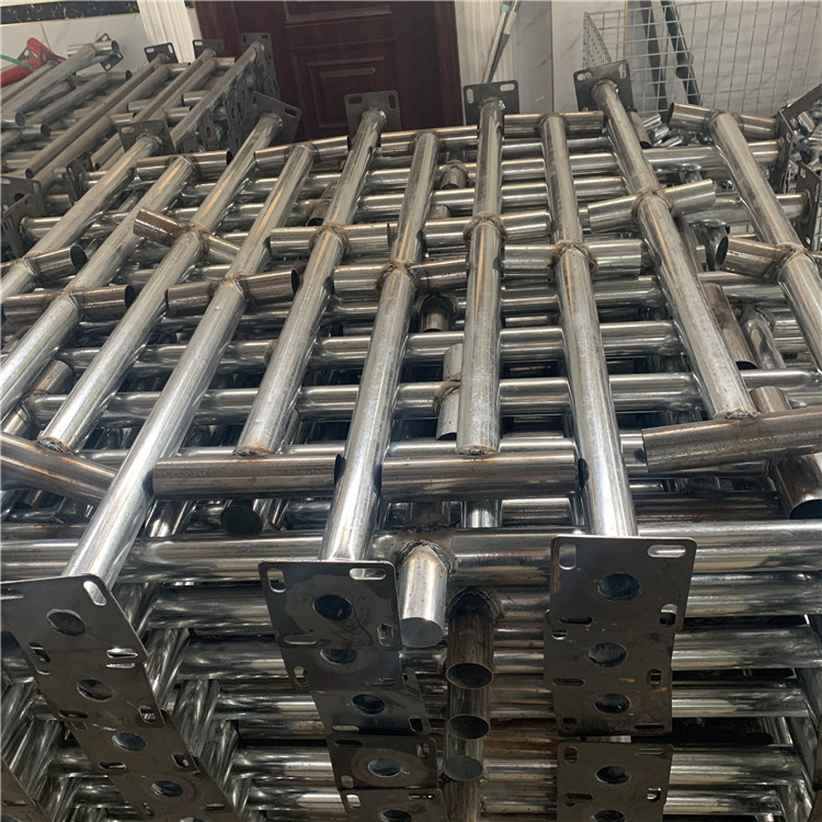 加工定制 建筑楼梯扶手 工地楼梯扶手连接件 建筑扶手王字杆