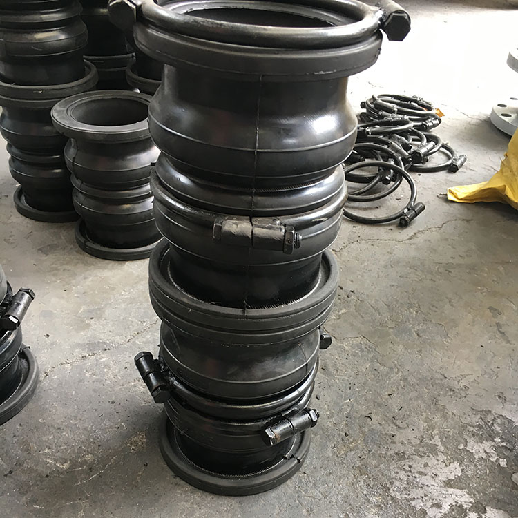 丽源 橡胶软连接型号 双球体橡胶软接头 现货供应