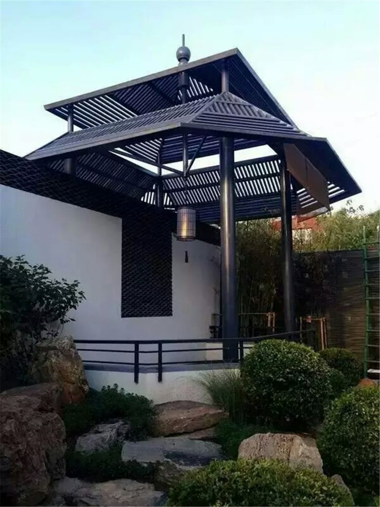辽宁竹纹铝圆管  热转印幕墙铝方通厂家