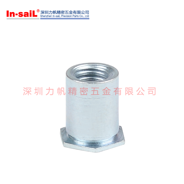 BSO-M3-10机箱螺纹间隔柱 盲孔压铆螺母柱  厂家直销质量保证