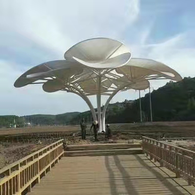 膜结构工程  公园膜结构  膜结构景观工程