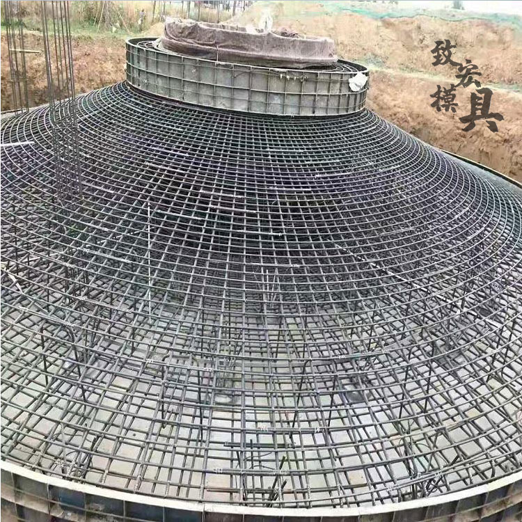 定制致宏风机基础弧形钢模具 风电底座基础模具  风电底座基础模具