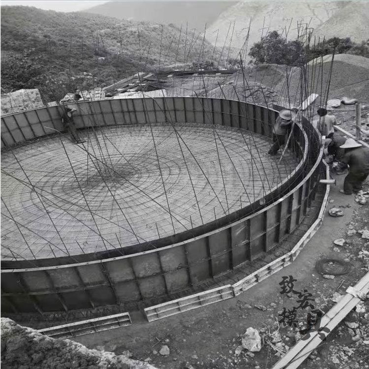 致宏现货风力发电基础模具 风力发电基础钢模具 现浇风力发电基础钢模具