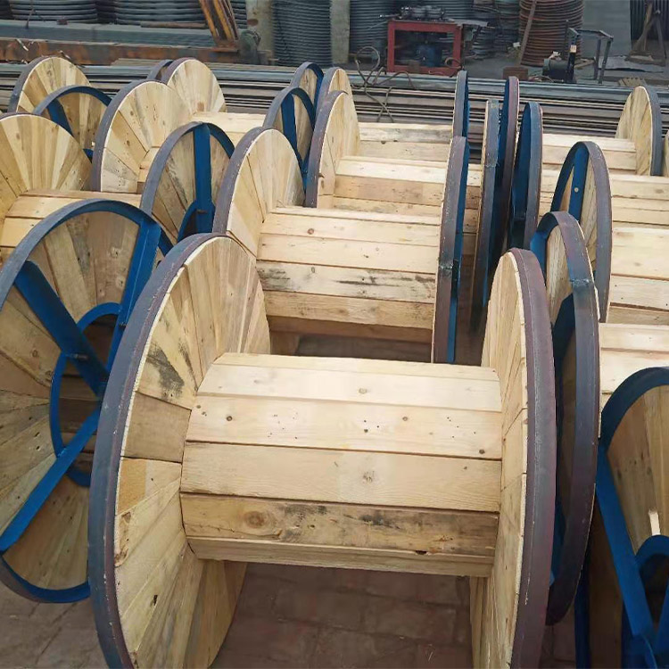 加工热轧电缆轴铁架 电缆盘具 生产全木轴