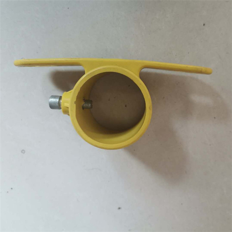 工地建筑楼梯扶手连接管件定型化材料塑料配件