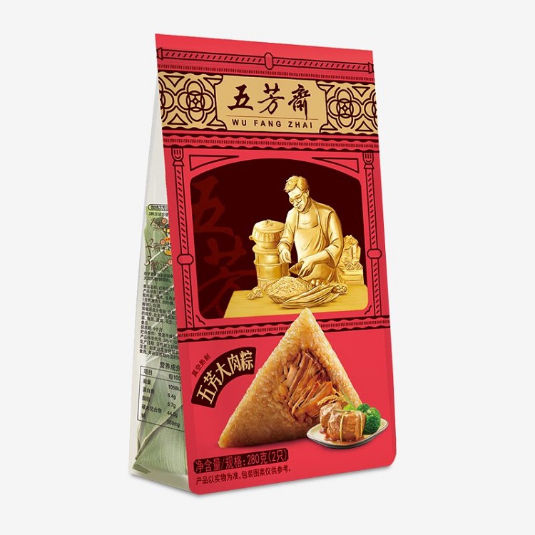 五芳斋粽子 真空140g*2五芳大肉粽 嘉兴粽子 团购|中高端 粽子厂家直销