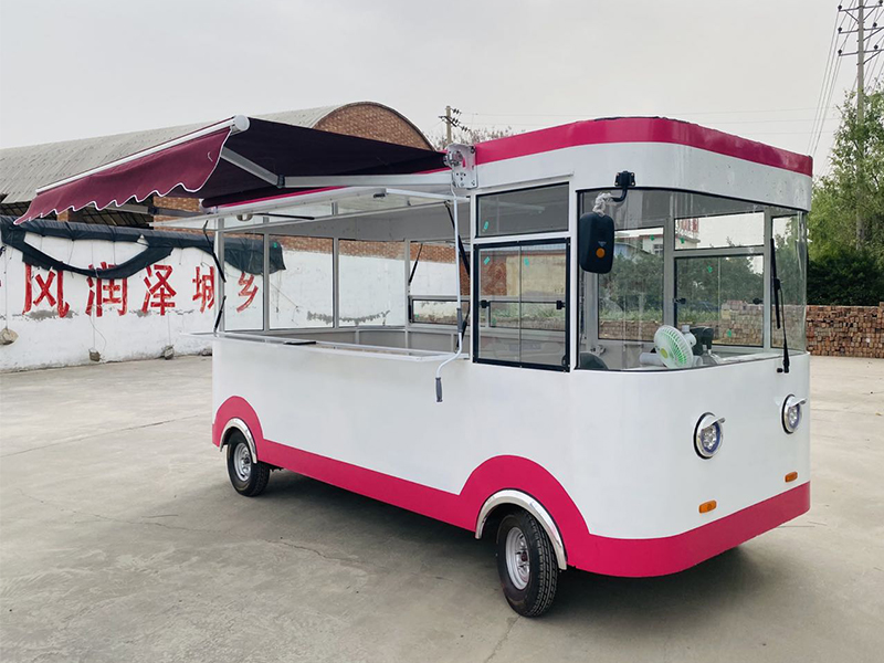 漯河电动小吃餐饮车定制厂家 美食小吃车厂家供应 移动小吃车价格优惠魔镜店车